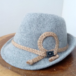 unisex traditional wool felt hat trachten wool felt hut No 8